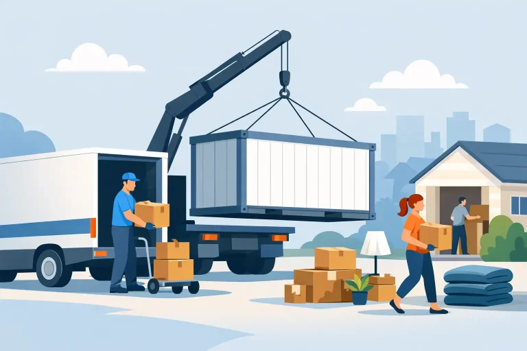 Moving and Storage Containers Delivered