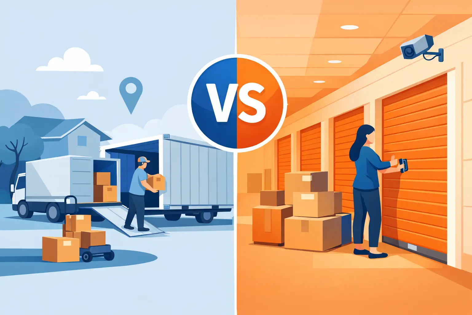 Portable Storage vs Self Storage: Which Works?