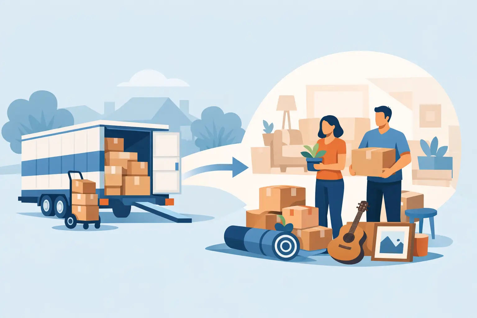 How to Use Mobile Storage for Downsizing