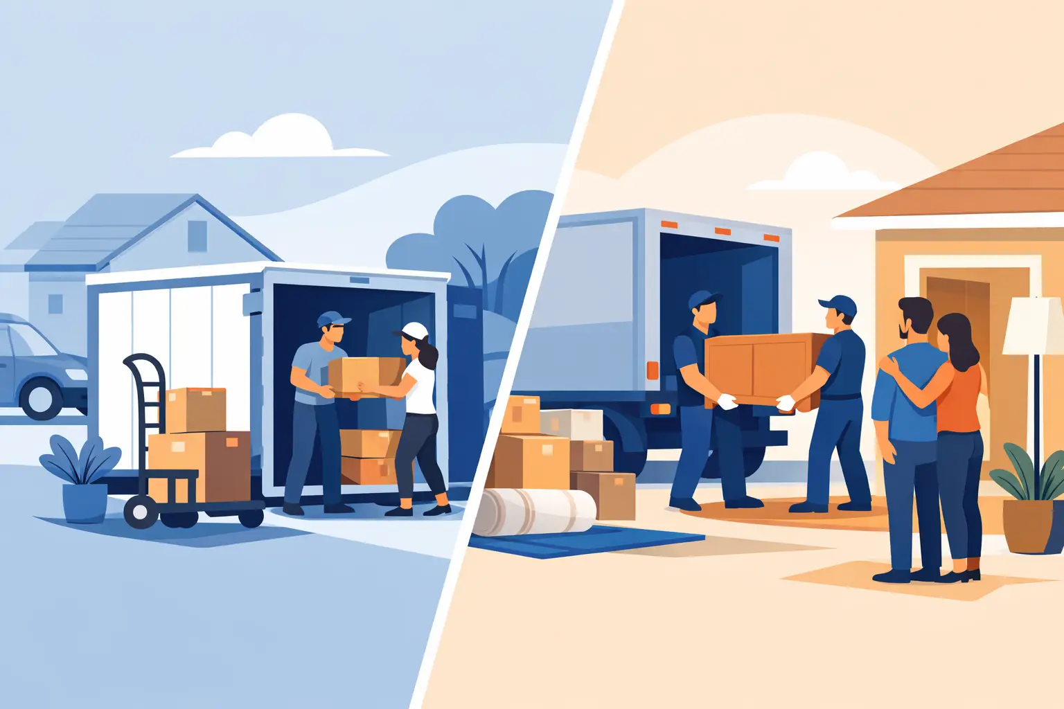 Portable Storage vs Full Service Movers Compared