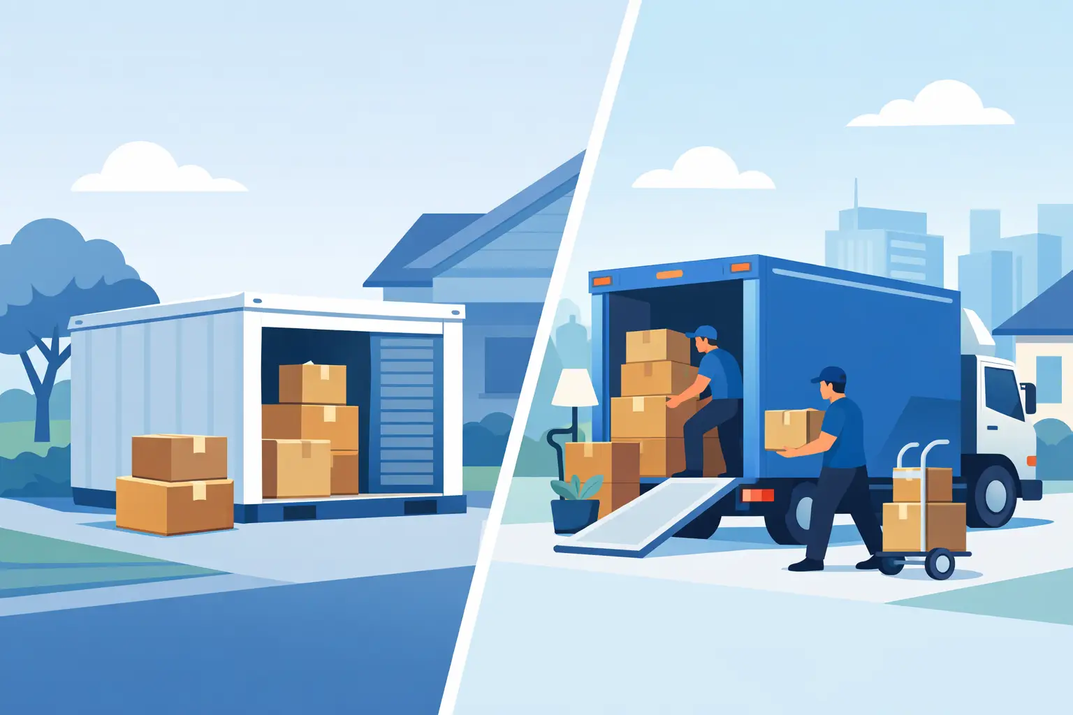 Storage Container vs Moving Company: Which Fits?